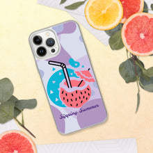 Load image into Gallery viewer, Sipping Summer - iPhone Case