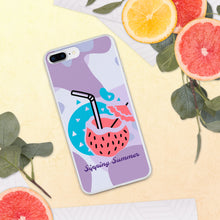 Load image into Gallery viewer, Sipping Summer - iPhone Case