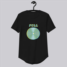 Load image into Gallery viewer, CONCENTRIC CIRCLE - Men's Curved Hem T-Shirt
