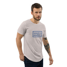 Load image into Gallery viewer, MADE IN AMERICA - Men's Curved Hem T-Shirt
