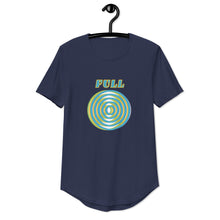 Load image into Gallery viewer, CONCENTRIC CIRCLE - Men's Curved Hem T-Shirt