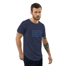 Load image into Gallery viewer, MADE IN AMERICA - Men's Curved Hem T-Shirt