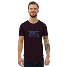 Load image into Gallery viewer, MADE IN AMERICA - Men's Curved Hem T-Shirt