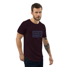 Load image into Gallery viewer, MADE IN AMERICA - Men's Curved Hem T-Shirt
