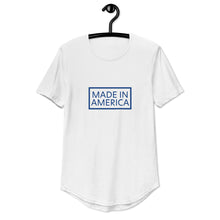 Load image into Gallery viewer, MADE IN AMERICA - Men's Curved Hem T-Shirt