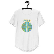 Load image into Gallery viewer, CONCENTRIC CIRCLE - Men's Curved Hem T-Shirt