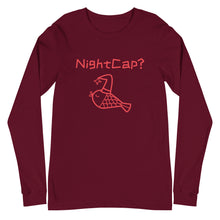 Load image into Gallery viewer, NIGHTCAP - Unisex Long Sleeve Tee