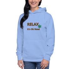 Load image into Gallery viewer, Relax It's Ok Now-Unisex Hoodie