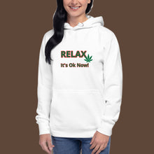 Load image into Gallery viewer, Relax It's Ok Now-Unisex Hoodie