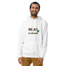 Load image into Gallery viewer, Relax It's Ok Now-Unisex Hoodie