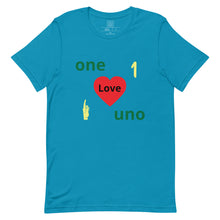 Load image into Gallery viewer, One Love-Short-Sleeve Unisex T-Shirt
