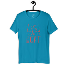 Load image into Gallery viewer, LIFE/CAT - Unisex t-shirt