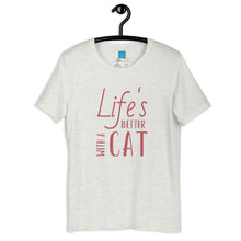 Load image into Gallery viewer, LIFE/CAT - Unisex t-shirt