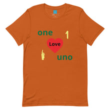 Load image into Gallery viewer, One Love-Short-Sleeve Unisex T-Shirt