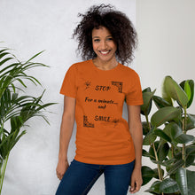 Load image into Gallery viewer, SMILE-Short-Sleeve Unisex T-Shirt