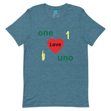 Load image into Gallery viewer, One Love-Short-Sleeve Unisex T-Shirt