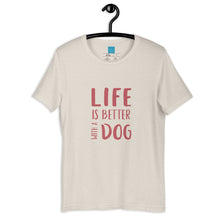 Load image into Gallery viewer, LIFE/DOG - Unisex t-shirt