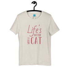 Load image into Gallery viewer, LIFE/CAT - Unisex t-shirt