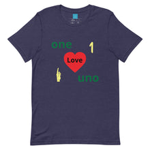 Load image into Gallery viewer, One Love-Short-Sleeve Unisex T-Shirt