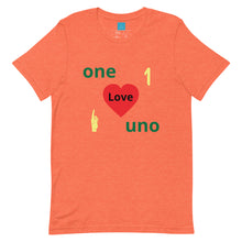 Load image into Gallery viewer, One Love-Short-Sleeve Unisex T-Shirt
