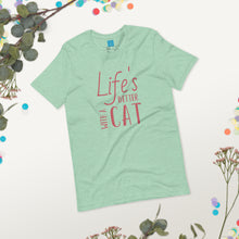 Load image into Gallery viewer, LIFE/CAT - Unisex t-shirt