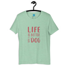Load image into Gallery viewer, LIFE/DOG - Unisex t-shirt