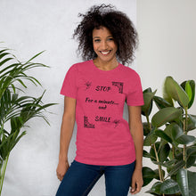 Load image into Gallery viewer, SMILE-Short-Sleeve Unisex T-Shirt