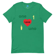 Load image into Gallery viewer, One Love-Short-Sleeve Unisex T-Shirt