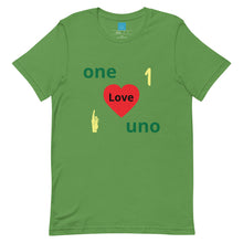 Load image into Gallery viewer, One Love-Short-Sleeve Unisex T-Shirt