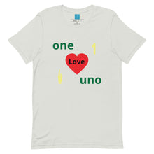 Load image into Gallery viewer, One Love-Short-Sleeve Unisex T-Shirt