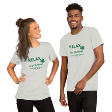 Load image into Gallery viewer, Relax It's Ok Now-Short-Sleeve Unisex T-Shirt