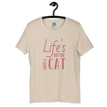 Load image into Gallery viewer, LIFE/CAT - Unisex t-shirt