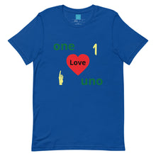 Load image into Gallery viewer, One Love-Short-Sleeve Unisex T-Shirt