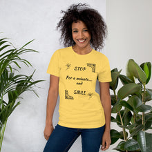 Load image into Gallery viewer, SMILE-Short-Sleeve Unisex T-Shirt