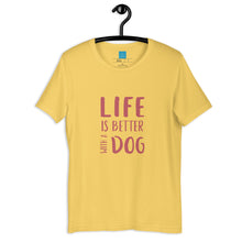 Load image into Gallery viewer, LIFE/DOG - Unisex t-shirt