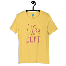 Load image into Gallery viewer, LIFE/CAT - Unisex t-shirt