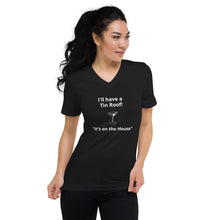 Load image into Gallery viewer, TIN ROOF - Unisex Short Sleeve V-Neck T-Shirt