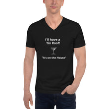 Load image into Gallery viewer, TIN ROOF - Unisex Short Sleeve V-Neck T-Shirt