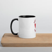 Load image into Gallery viewer, Life Happens-Mug with Color Inside