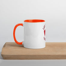 Load image into Gallery viewer, Life Happens-Mug with Color Inside