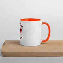 Load image into Gallery viewer, Life Happens-Mug with Color Inside