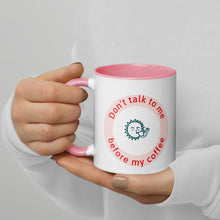 Load image into Gallery viewer, DON'T TALK - Mug with Color Inside