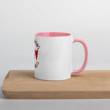 Load image into Gallery viewer, Life Happens-Mug with Color Inside