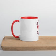Load image into Gallery viewer, Life Happens-Mug with Color Inside