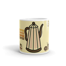 Load image into Gallery viewer, COFFEE - White glossy mug