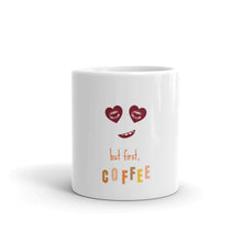 Load image into Gallery viewer, COFFEE - White glossy mug