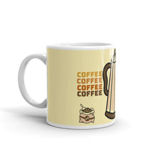 Load image into Gallery viewer, COFFEE - White glossy mug