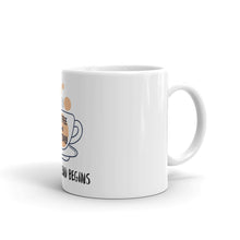 Load image into Gallery viewer, Coffee and Friday- White glossy mug