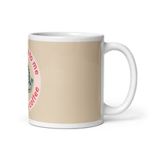 Load image into Gallery viewer, DON'T TALK - White glossy mug