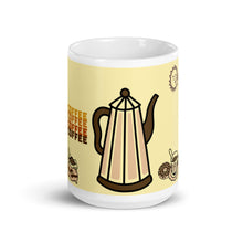 Load image into Gallery viewer, COFFEE - White glossy mug